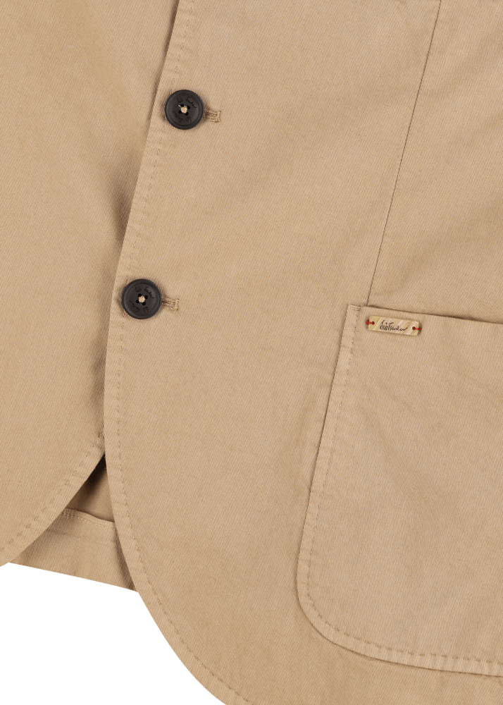 Luis Trenker Blazer In Cotone Elasticizzato Modello Lusandro