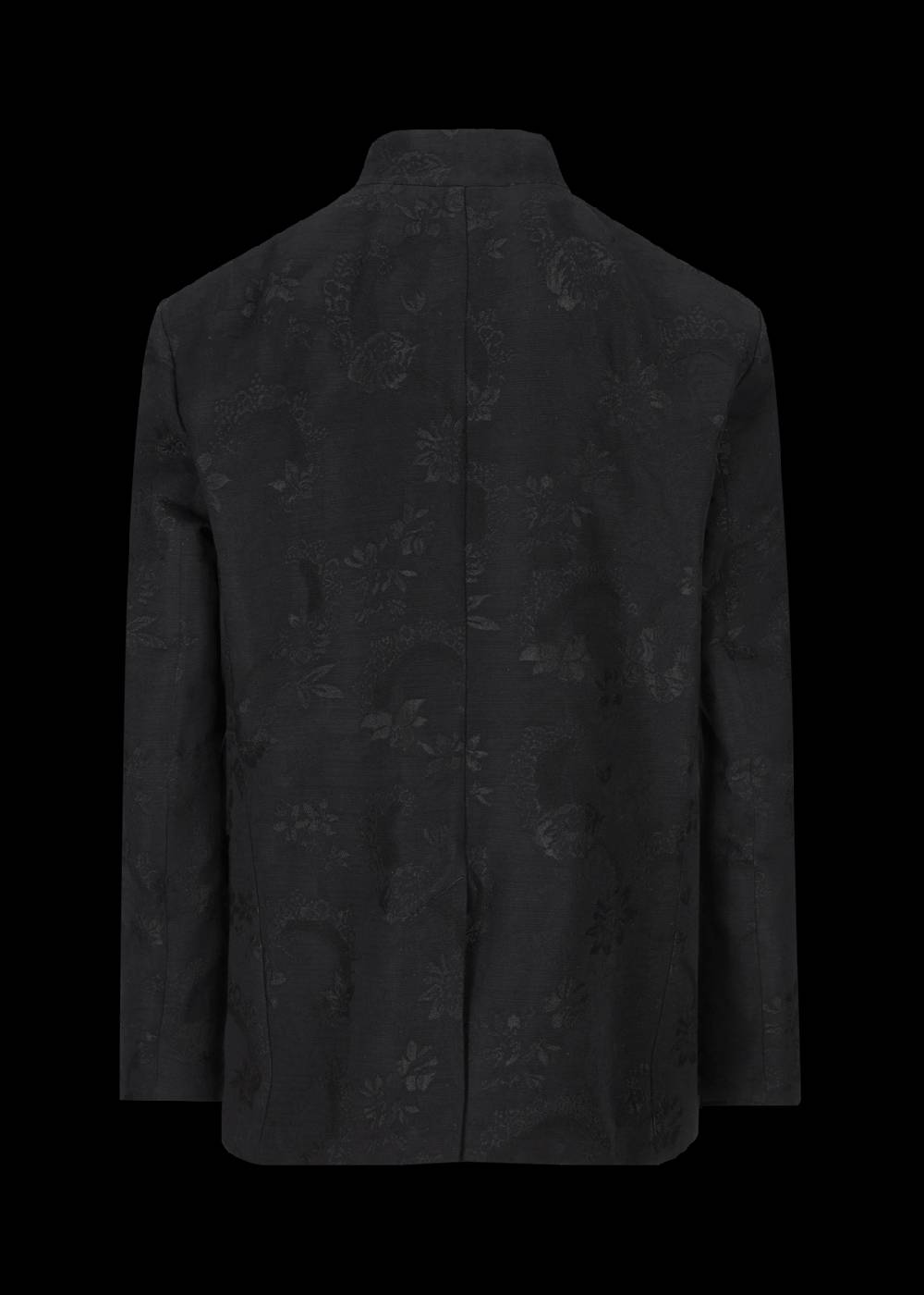 Luis Trenker Blazer In Jacquard Con Motivo Floreale Modello Lusandro