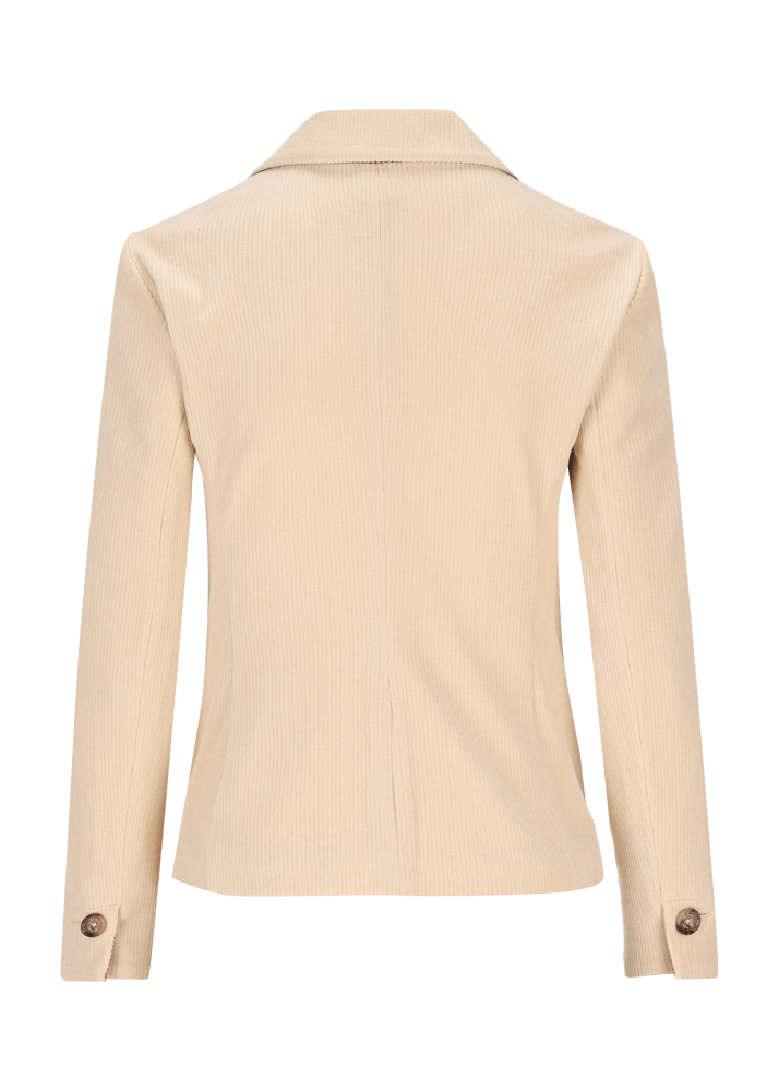 Luis Trenker Blazer In Jersey Di Velluto A Coste Lurosella