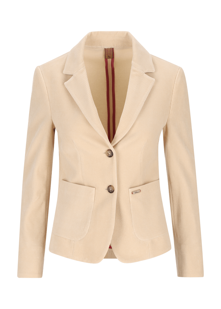 Luis Trenker Blazer in jersey di velluto a coste Lurosella