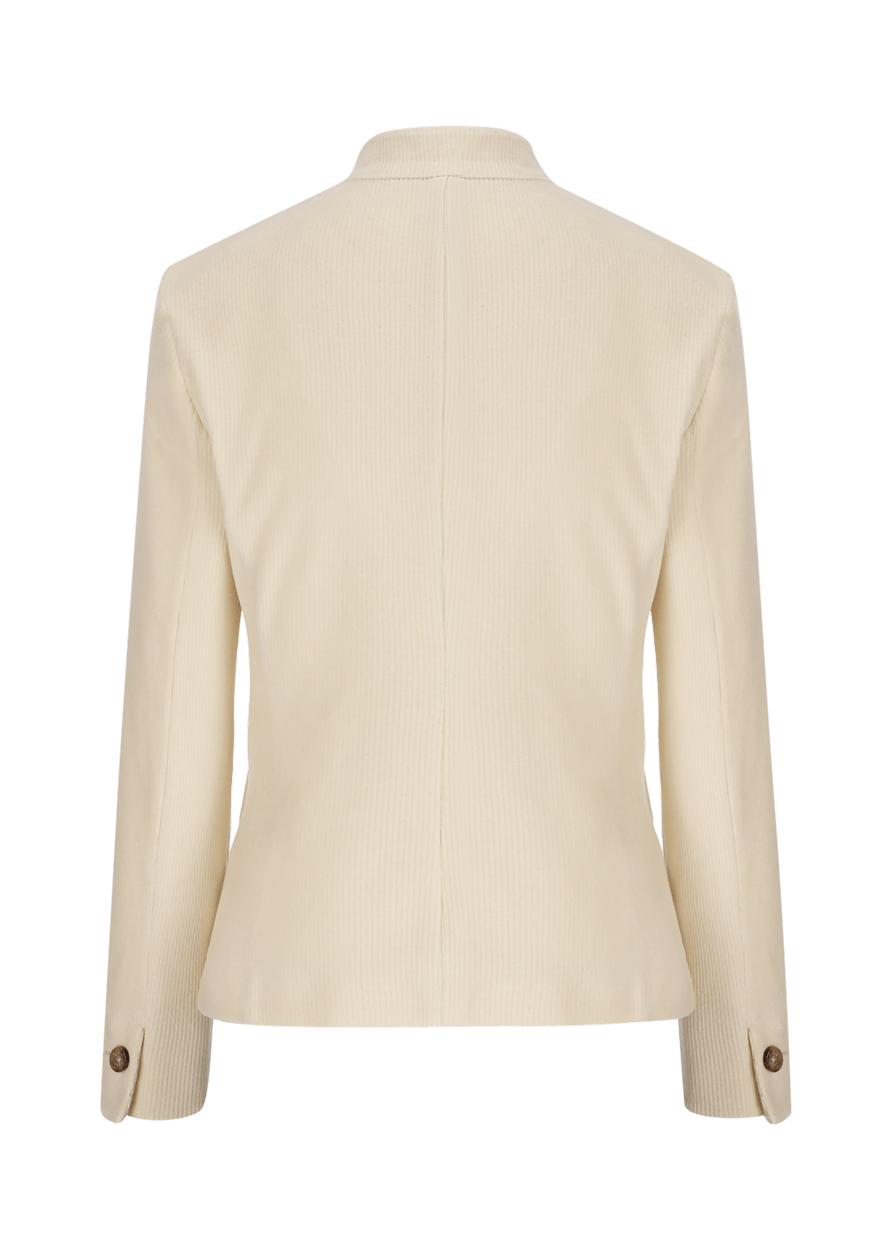 Luis Trenker Blazer In Jersey Di Velluto A Coste Modello Luranda