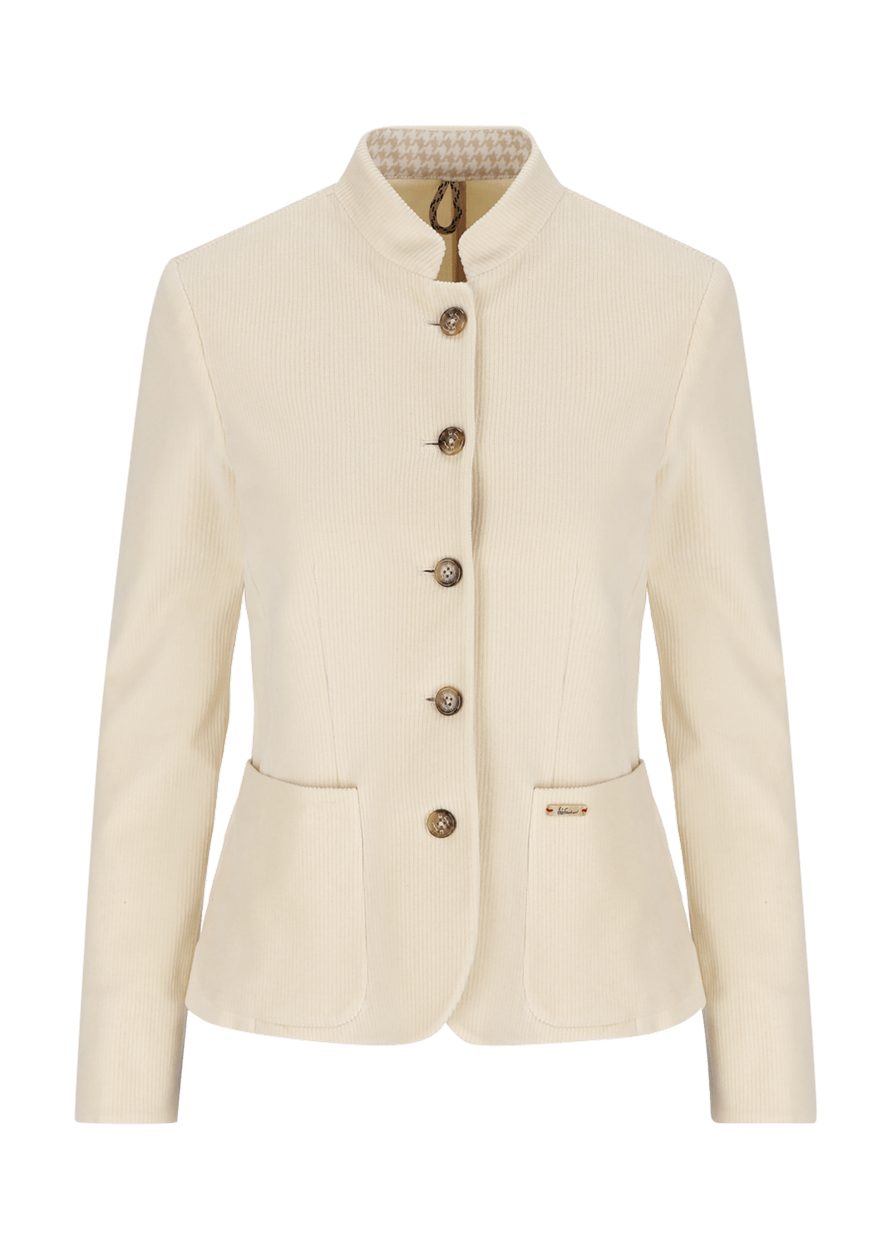 Luis Trenker Blazer in jersey di velluto a coste modello Luranda