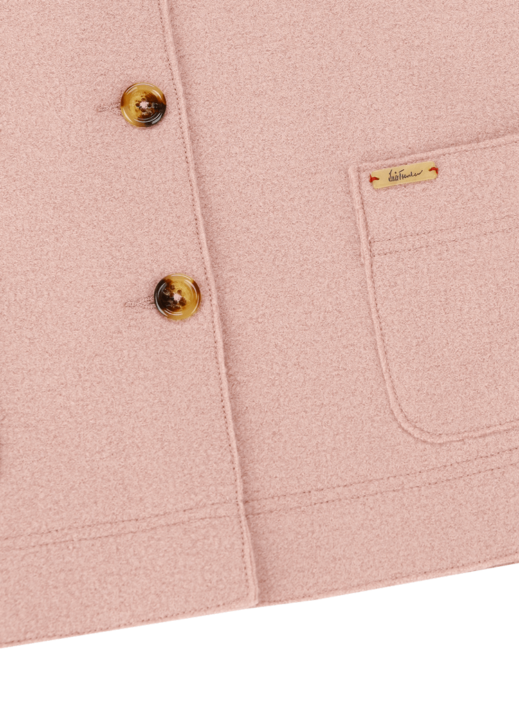 Luis Trenker Blazer In Lana Cotta Modello Luroberta