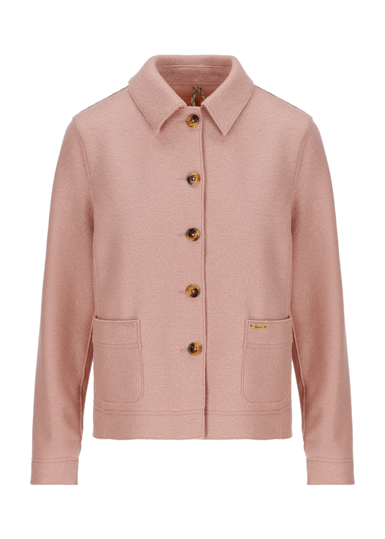 Luis Trenker Blazer in lana cotta modello Luroberta