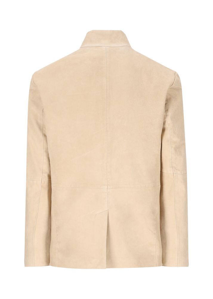 Luis Trenker Blazer In Pelle Scamosciata Modello Lusandro