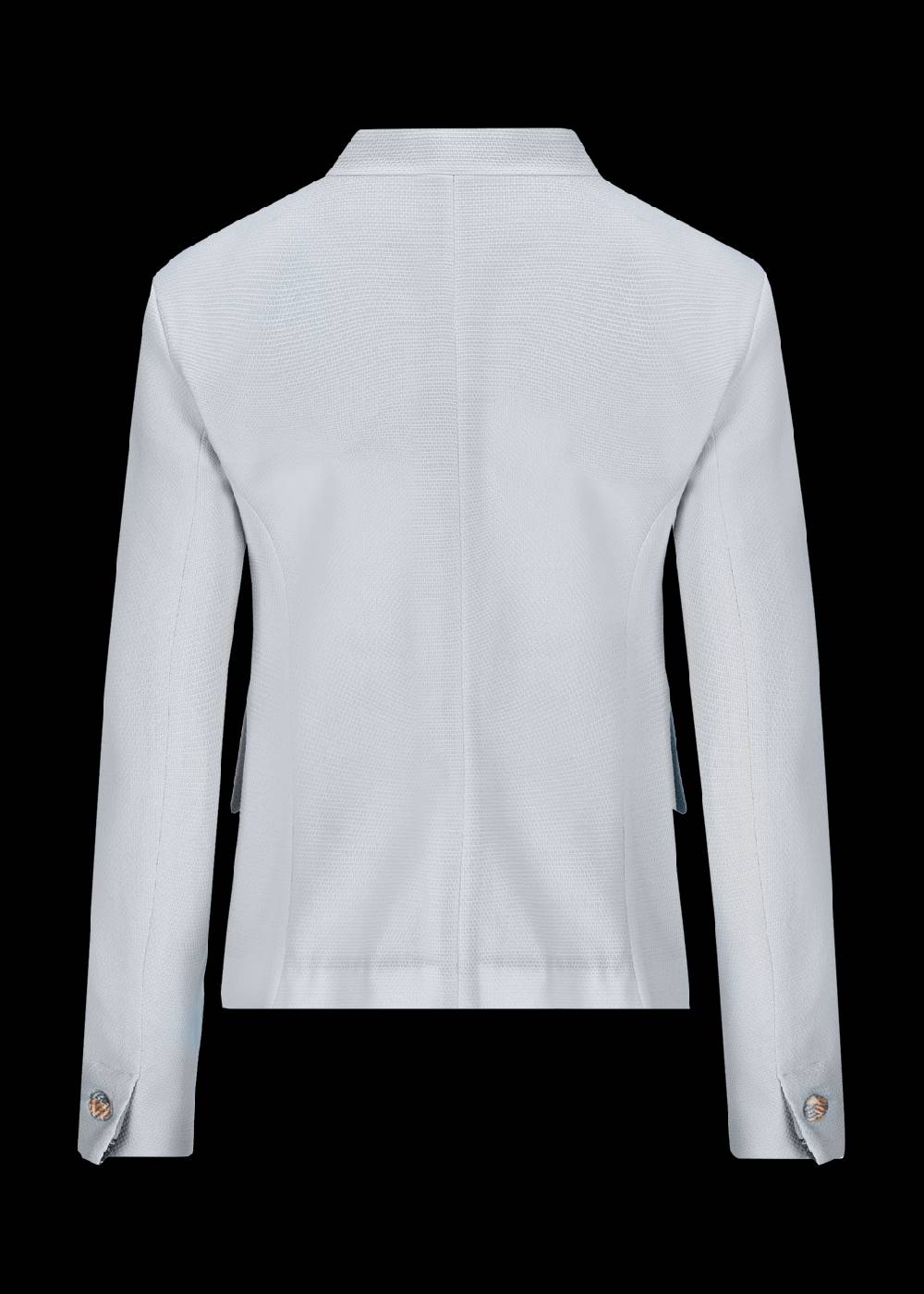 Luis Trenker Blazer In Piqué Di Cotone Elasticizzato Modello Lurosina