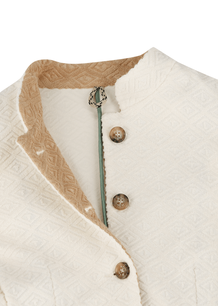 Luis Trenker Blazer In Spugna Di Cotone Modello Luranda