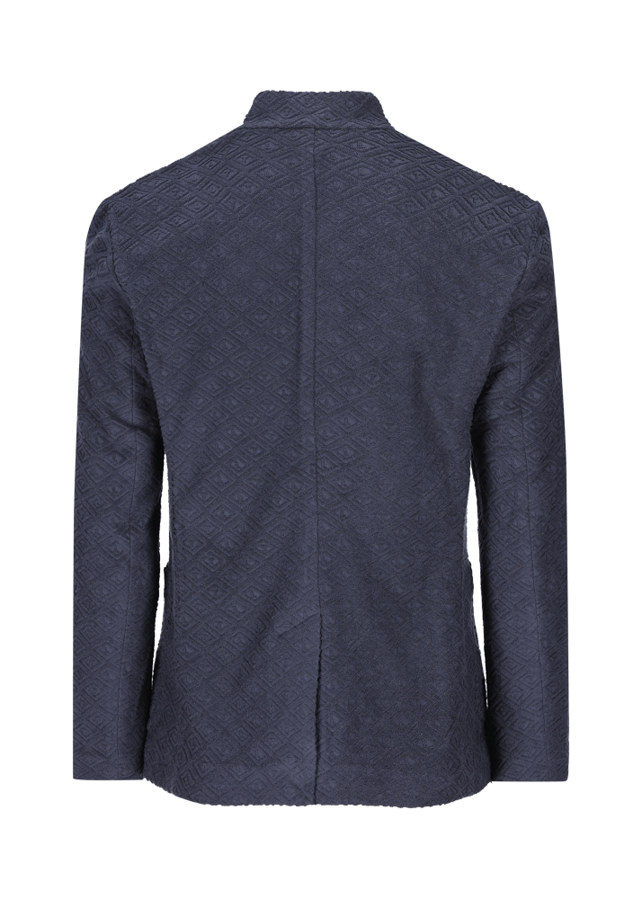 Luis Trenker Blazer In Spugna Di Cotone Modello Lusandro