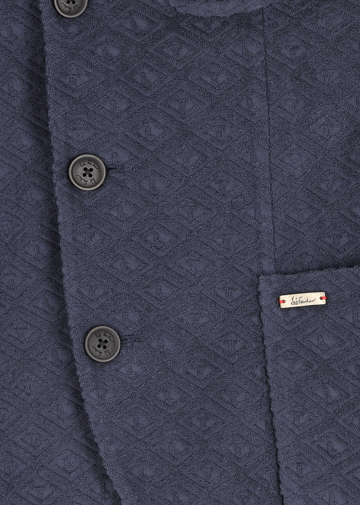 Luis Trenker Blazer In Spugna Di Cotone Modello Lusandro