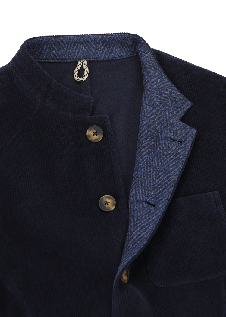 Luis Trenker Blazer In Velluto A Coste Modello Luigis