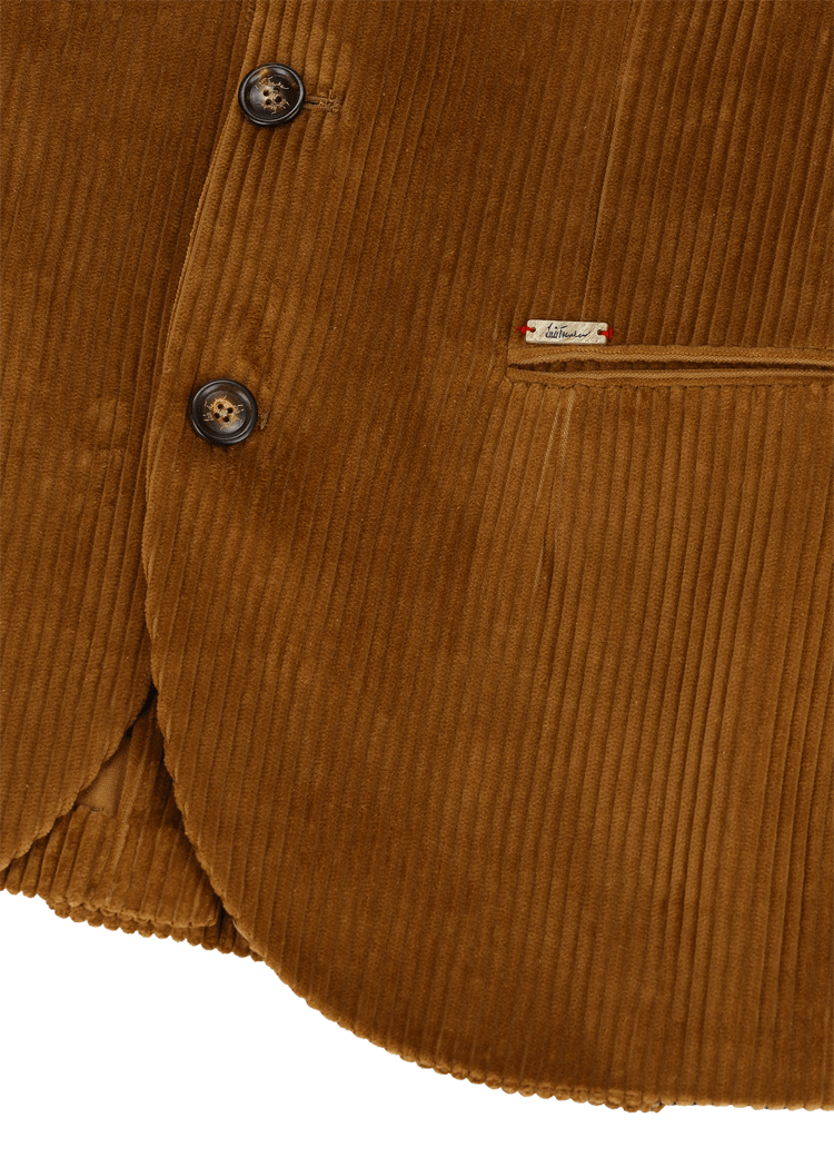 Luis Trenker Blazer In Velluto A Coste Modello Lusandretto