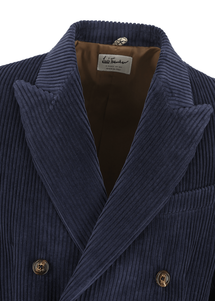 Luis Trenker Blazer In Velluto A Coste Modello Lusimone