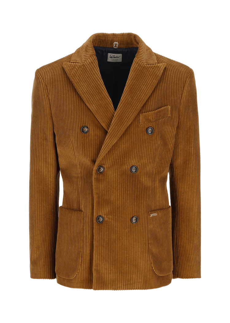 Luis Trenker Blazer In Velluto A Coste Modello Lusimone