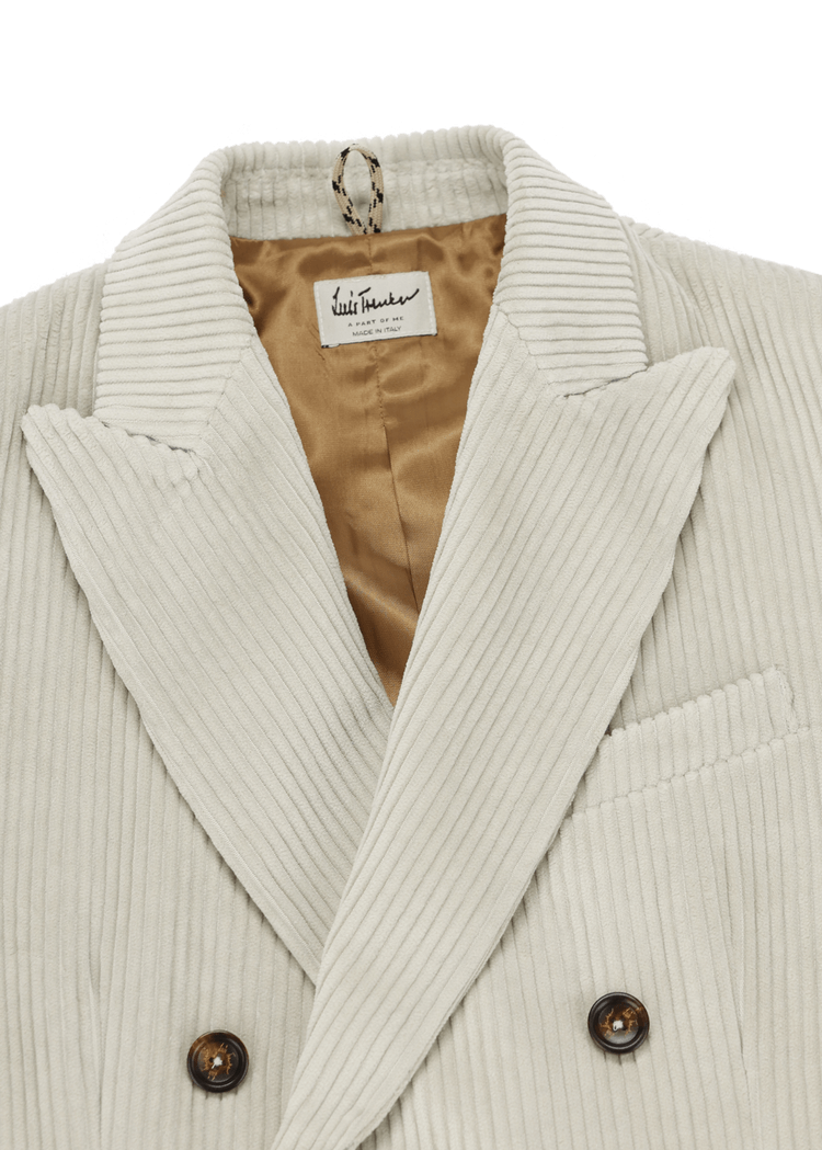 Luis Trenker Blazer In Velluto A Coste Modello Lusimone