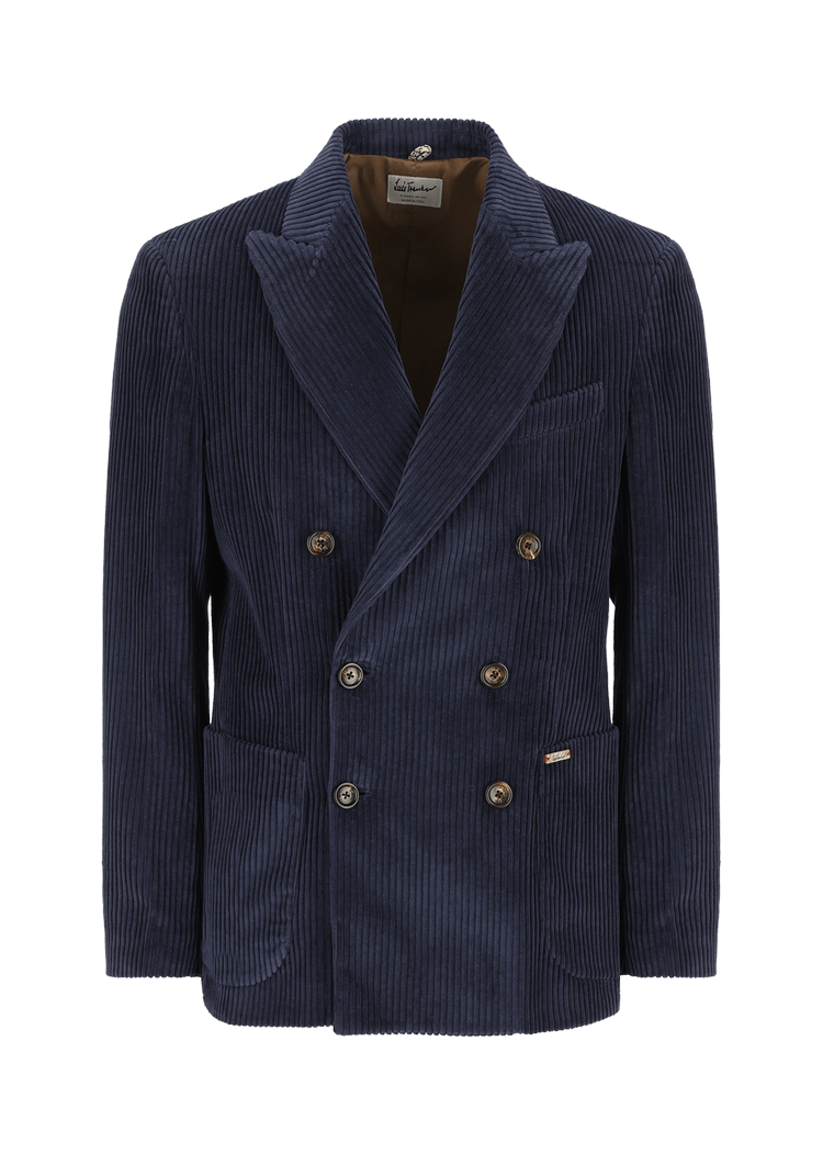Luis Trenker Blazer in velluto a coste modello Lusimone