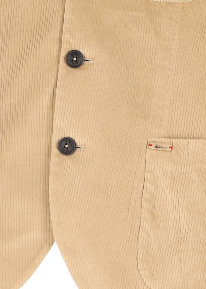 Luis Trenker Blazer In Velluto A Coste Sottili Modello Lusandro