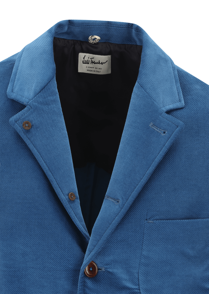 Luis Trenker Blazer In Velluto Con Collo A Revers Lurobert