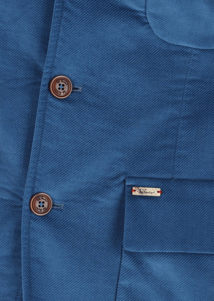 Luis Trenker Blazer In Velluto Con Collo A Revers Lurobert