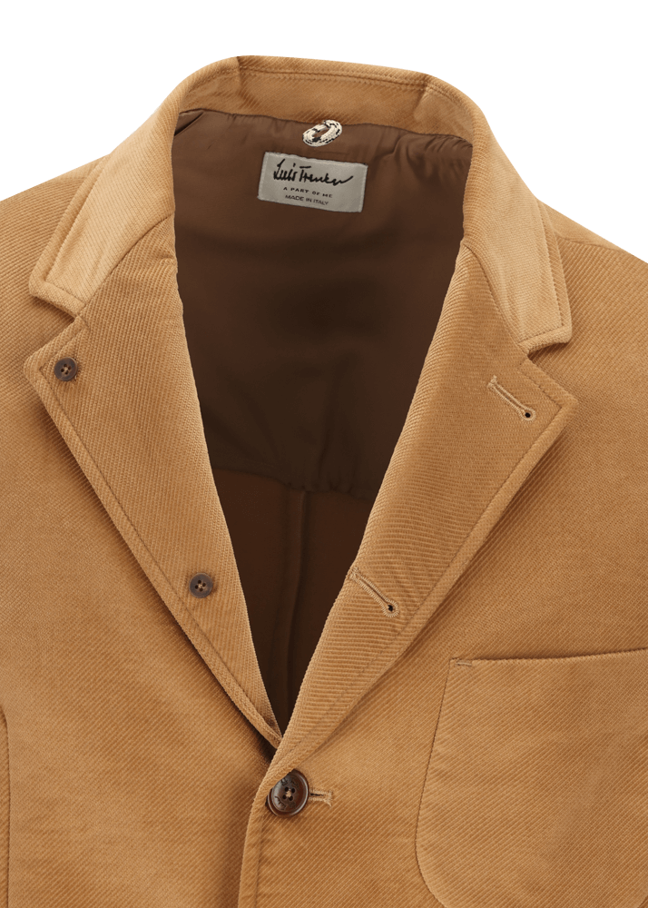 Luis Trenker Blazer In Velluto Con Collo A Revers Lurobert