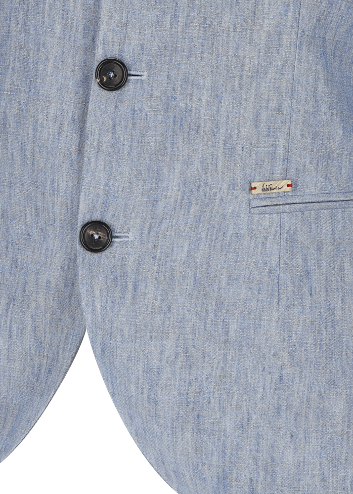 Luis Trenker Blazer Leggero In Lino Modello Lusandretto