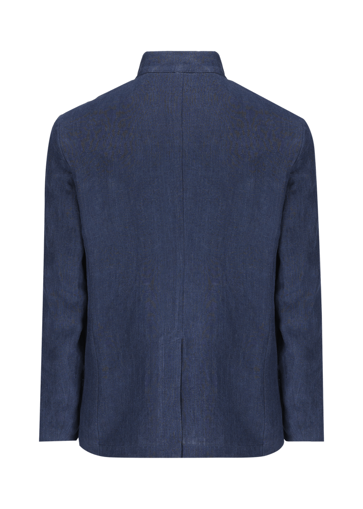 Luis Trenker Blazer Leggero In Lino Modello Lusandretto