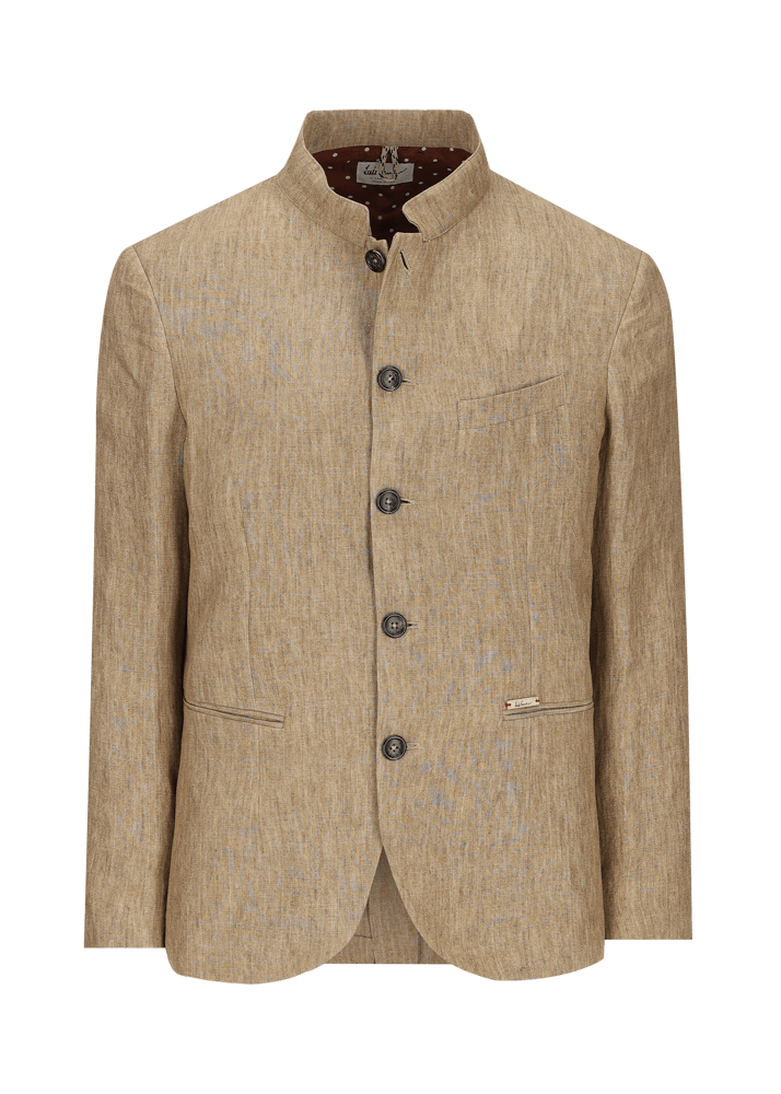 Luis Trenker Blazer leggero in lino modello Lusandretto
