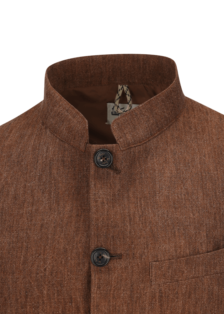 Luis Trenker Blazer Leggero In Lino Modello Lusandretto