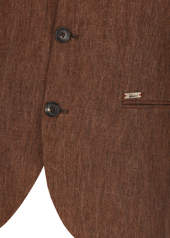 Luis Trenker Blazer Leggero In Lino Modello Lusandretto