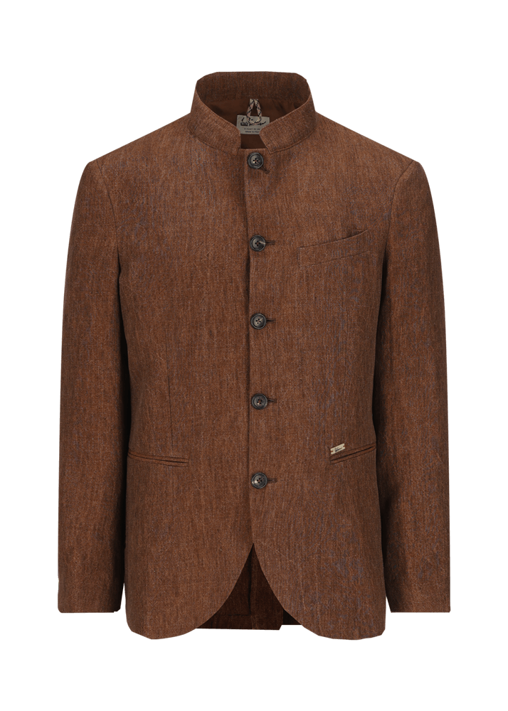 Luis Trenker Blazer leggero in lino modello Lusandretto