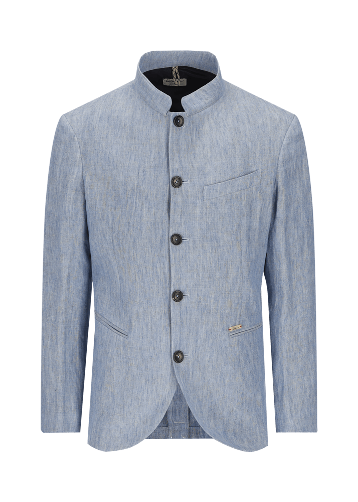Luis Trenker Blazer leggero in lino modello Lusandretto