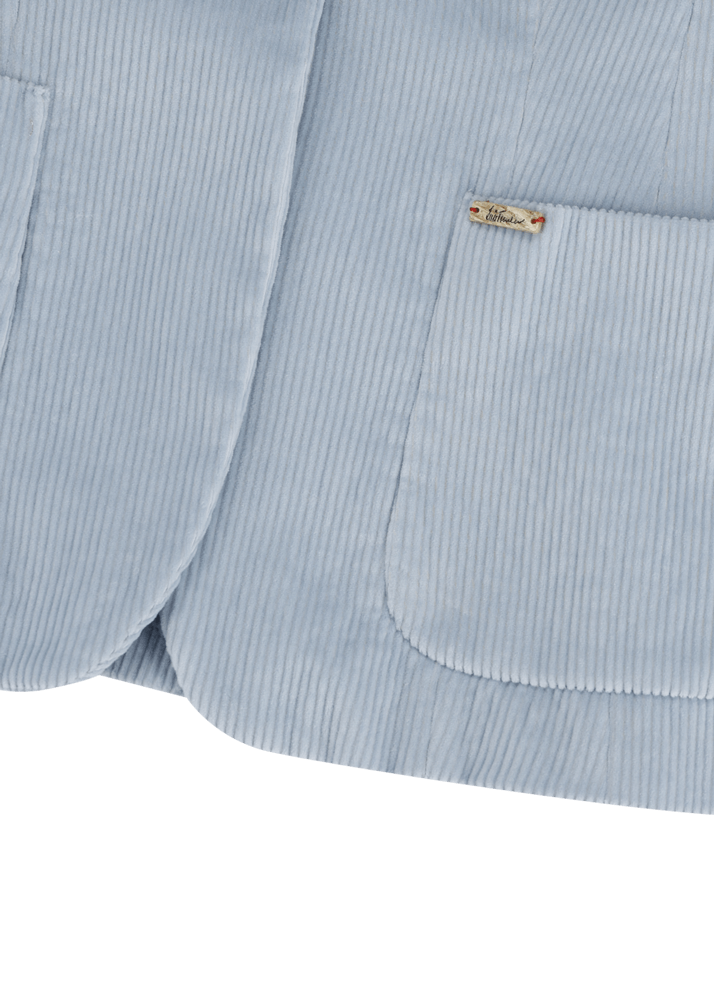 Luis Trenker Blazer Monopetto A Un Bottone In Velluto A Coste Modello Luregina