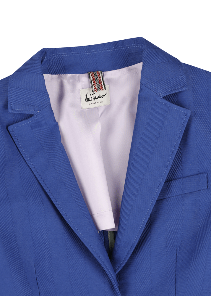 Luis Trenker Blazer Monopetto Con Bottone Singolo In Tessuto Strutturato Modello Luregina