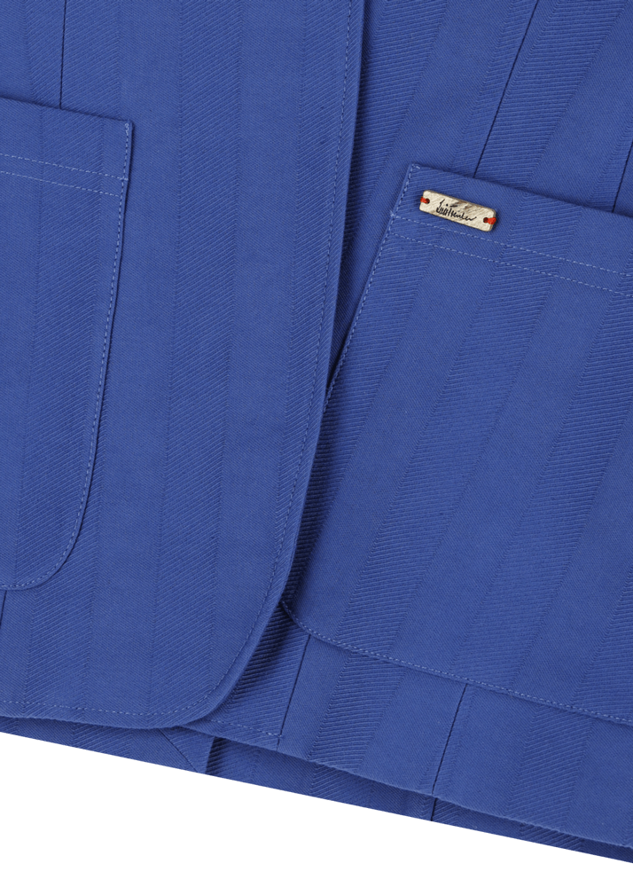 Luis Trenker Blazer Monopetto Con Bottone Singolo In Tessuto Strutturato Modello Luregina