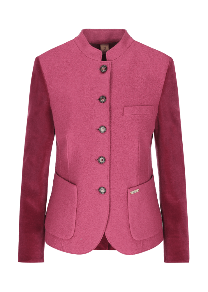 Luis Trenker Blazer Realizzato In Un Mix Di Materiali Luranda