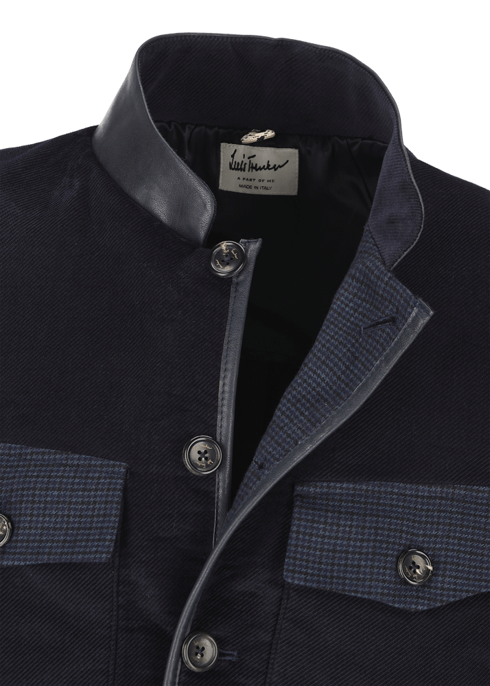 Luis Trenker Blazer Realizzato In Un Mix Di Materiali Lusepp