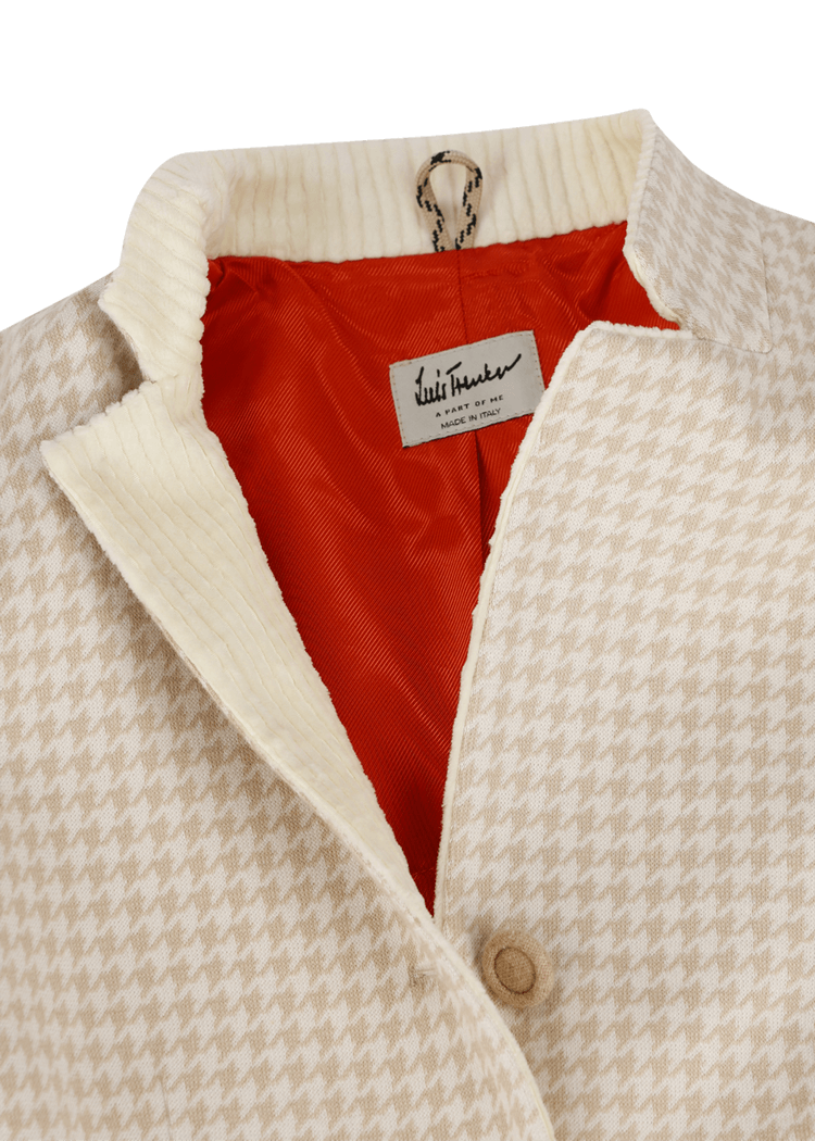 Luis Trenker Blazer Realizzato In Un Mix Di Materiali Modello Luromina