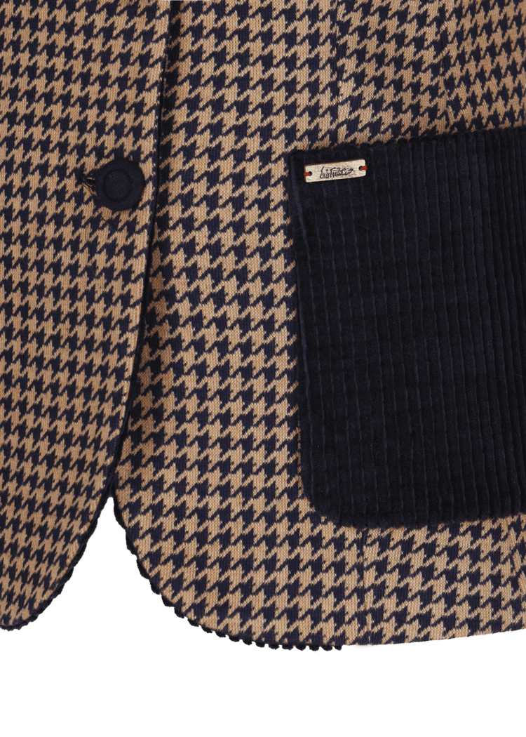 Luis Trenker Blazer Realizzato In Un Mix Di Materiali Modello Luromina