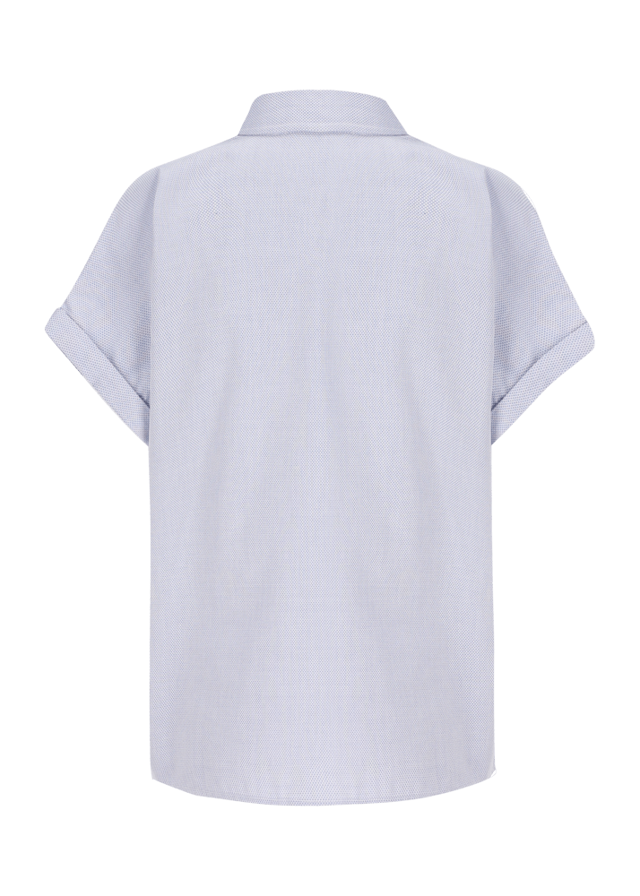 Luis Trenker Blusa In Cotone A Maniche Corte Modello Luflora