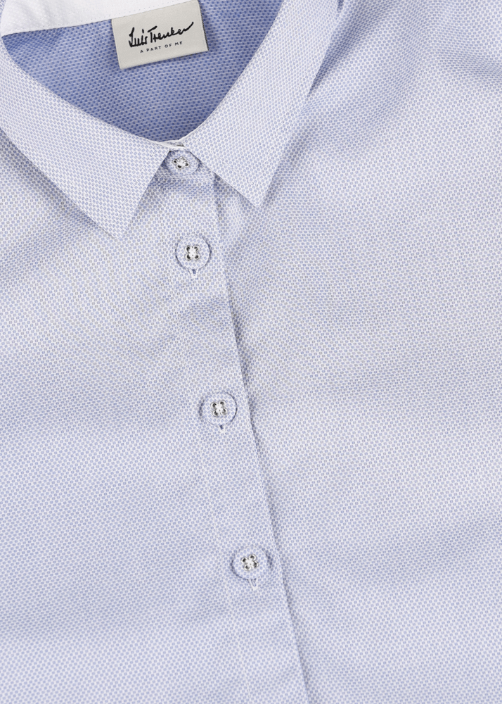 Luis Trenker Blusa In Cotone A Maniche Corte Modello Luflora