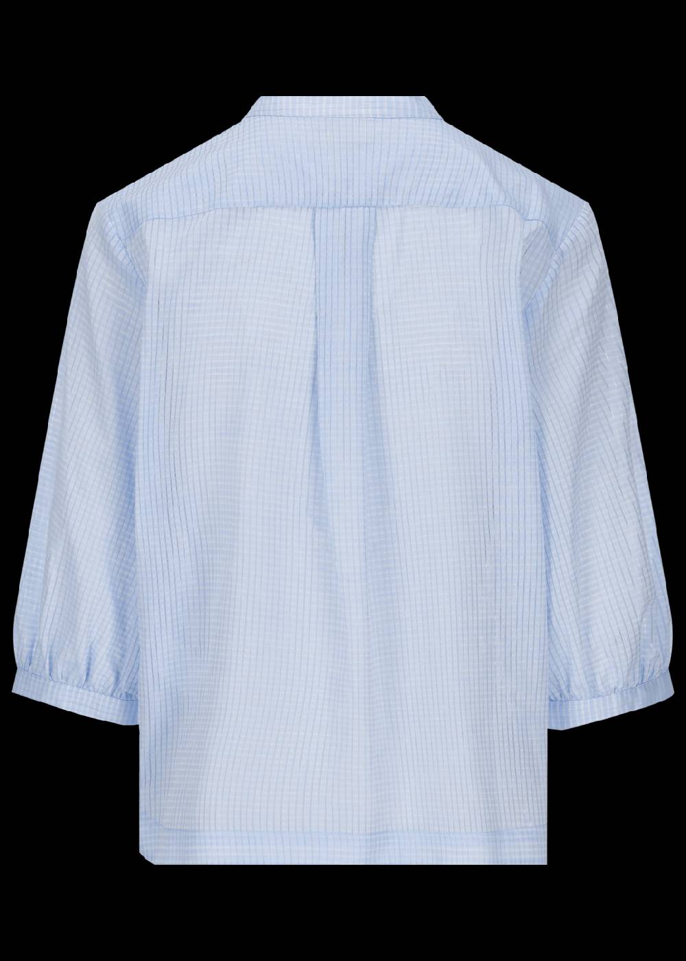 Luis Trenker Blusa In Cotone Con Plastron Modello Lufasta