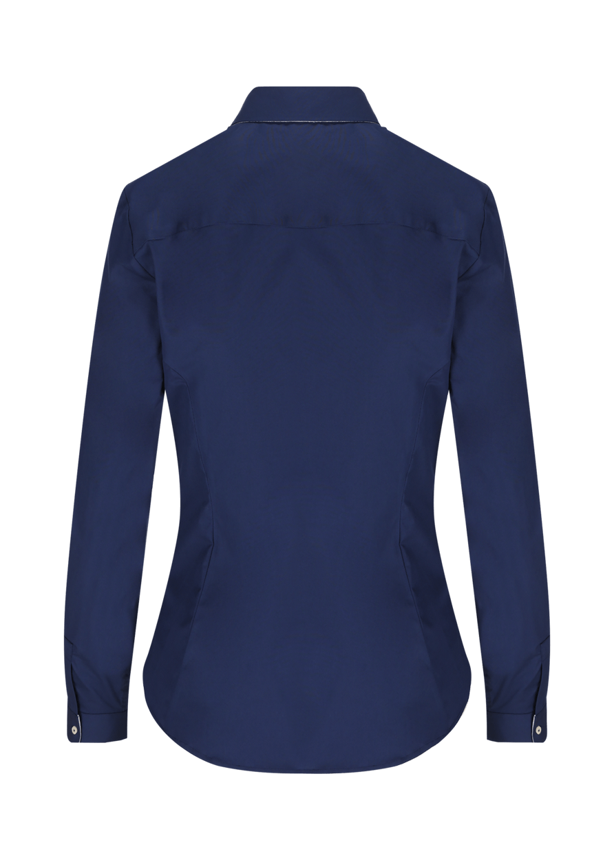 Luis Trenker Blusa In Cotone Elasticizzato Modello Lubea