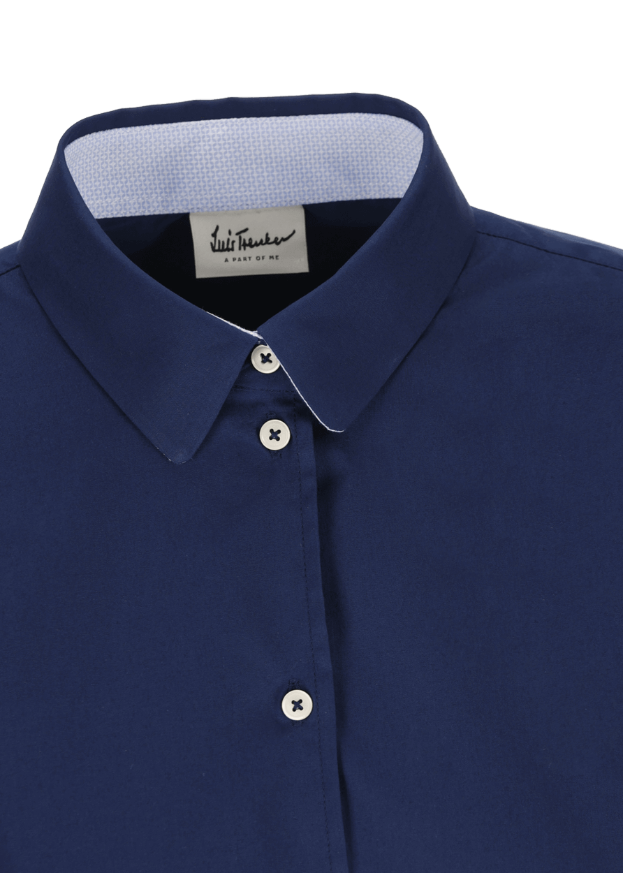 Luis Trenker Blusa In Cotone Elasticizzato Modello Lubea