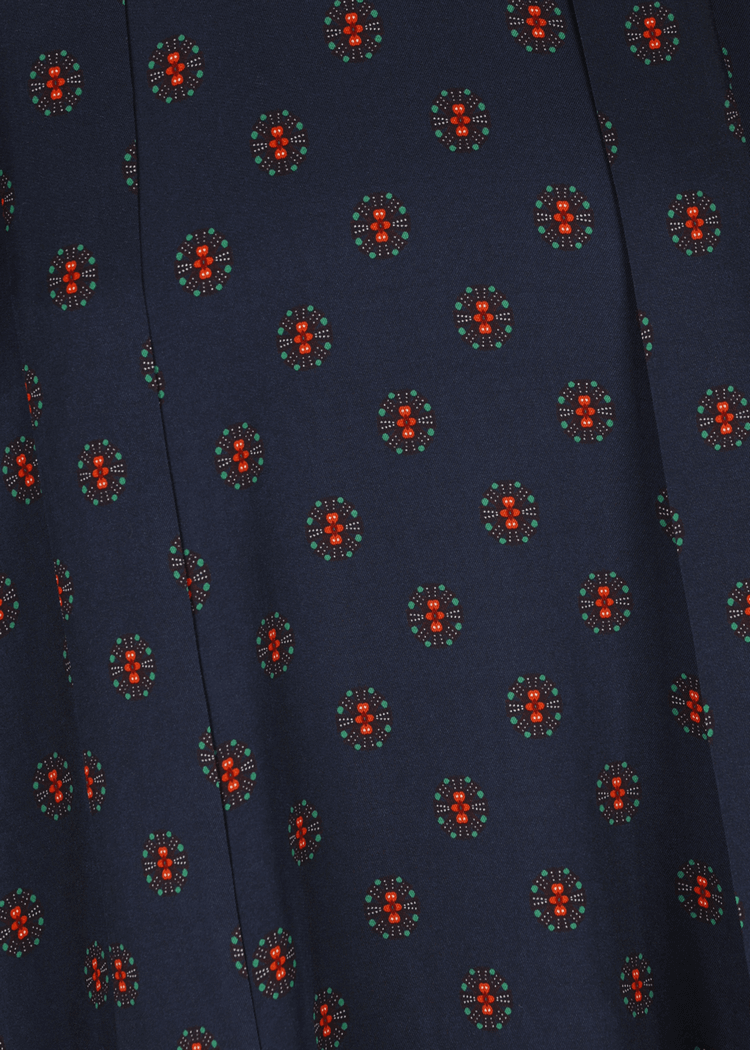 Luis Trenker Blusa Modello Lubianca Con Fiocco E Stampa