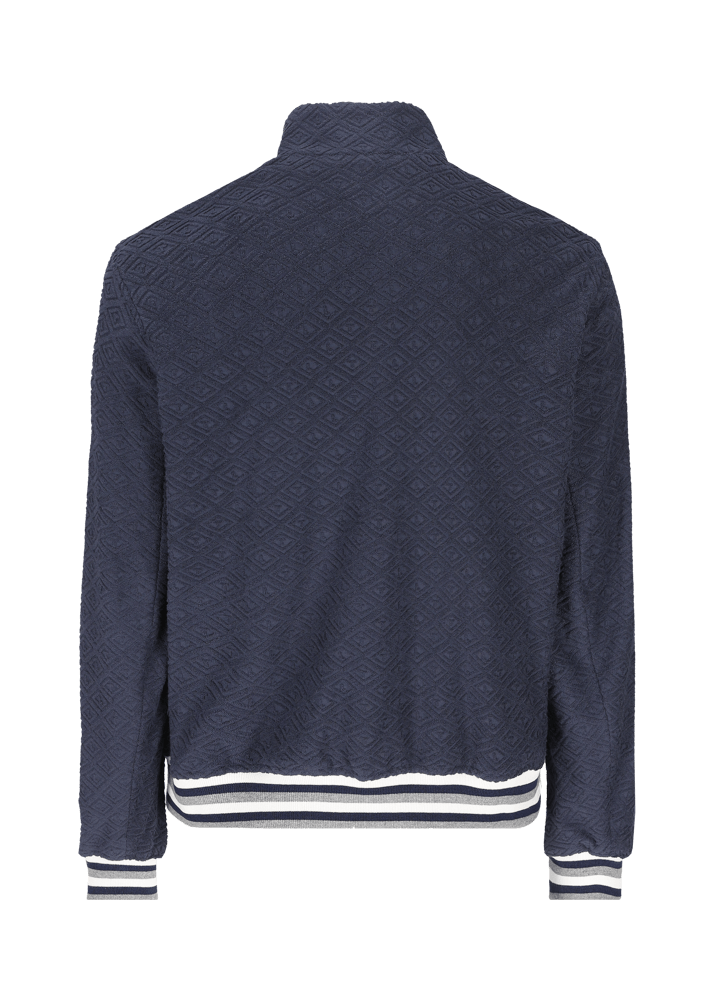 Luis Trenker Bomber In Spugna Di Cotone Modello Lumichi