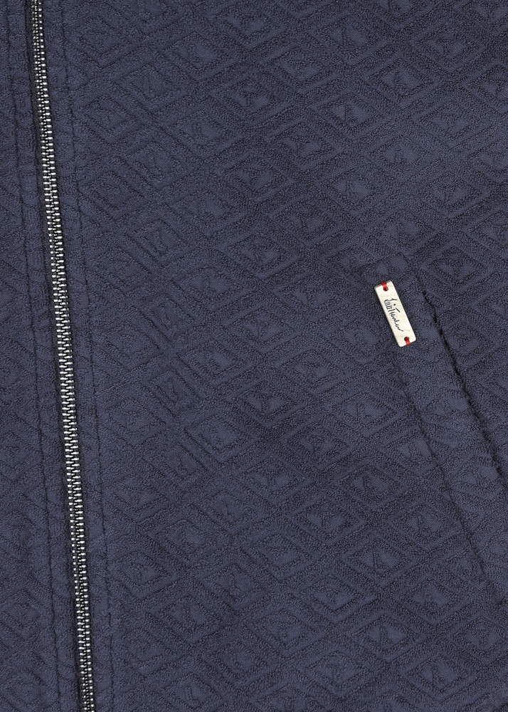 Luis Trenker Bomber In Spugna Di Cotone Modello Lumichi