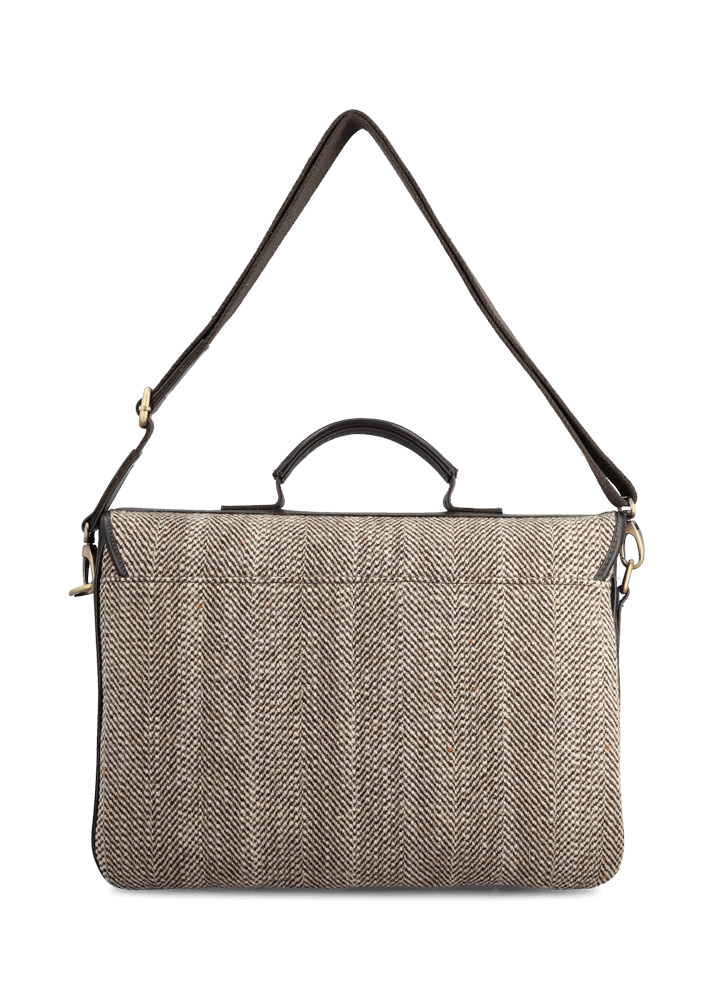 Luis Trenker Borsa A Tracolla Con Motivo A Spina Di Pesce Lucurt