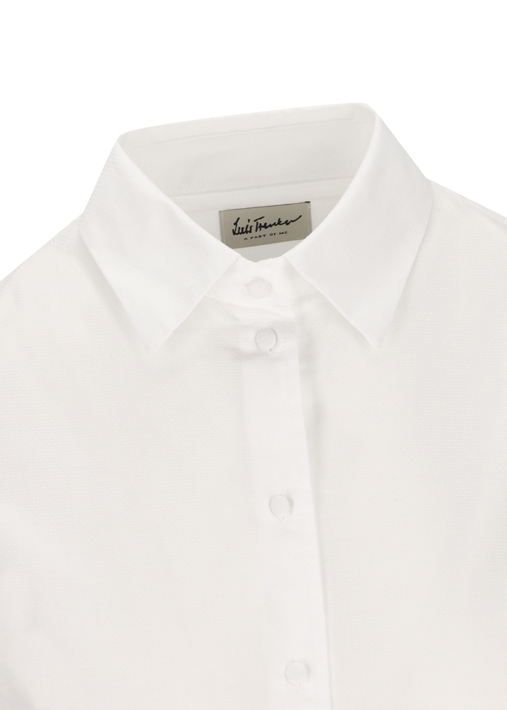 Luis Trenker Camicetta Strutturata In Cotone Lubarbara