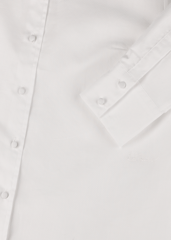 Luis Trenker Camicetta Strutturata In Cotone Lubarbara