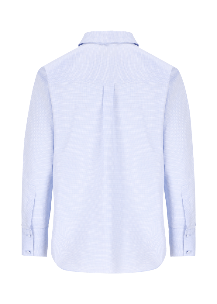 Luis Trenker Camicetta Strutturata In Cotone Lubarbara