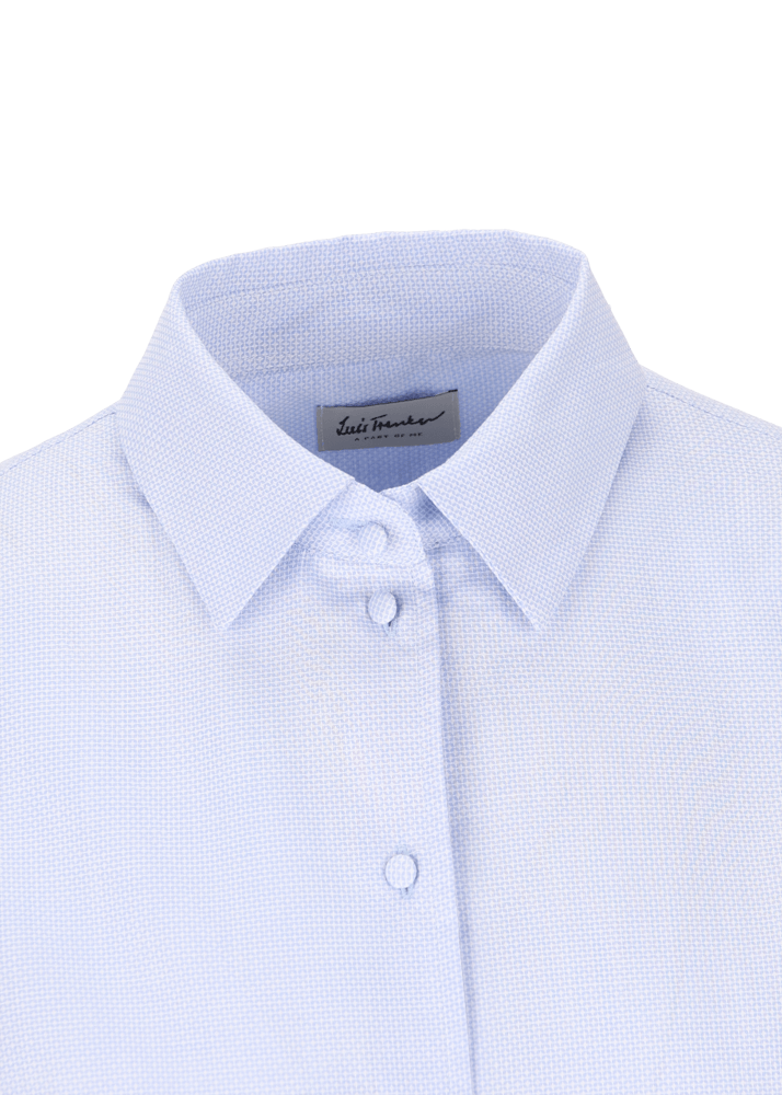 Luis Trenker Camicetta Strutturata In Cotone Lubarbara